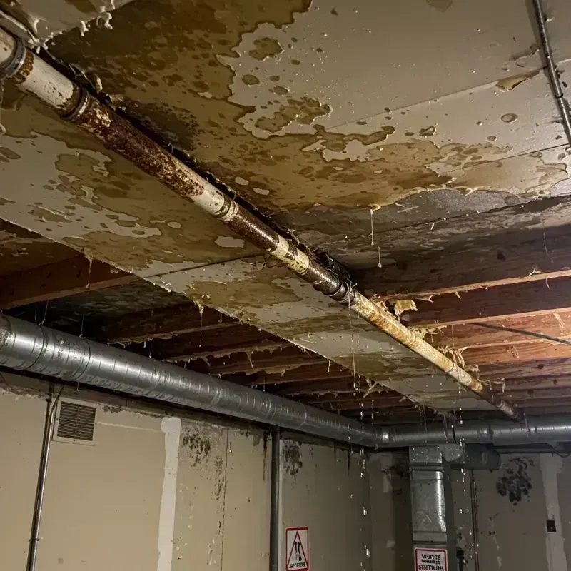 Ceiling Water Damage Repair in Spring Valley, IL